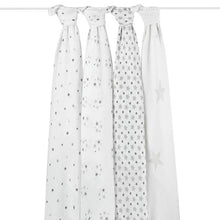 Load image into Gallery viewer, aden + anais twinkle 4 pack swaddles