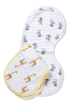 Load image into Gallery viewer, aden + anais jungle jam 2pk burpy bibs