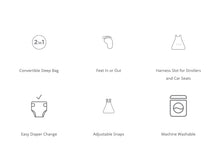 Load image into Gallery viewer, ergobaby on the move – stellar 18-36 months