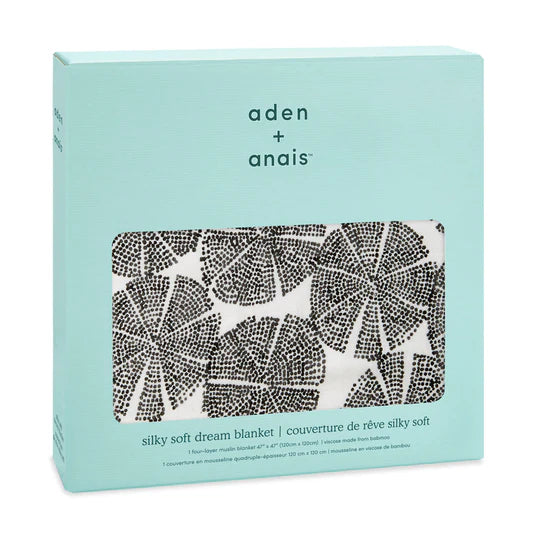 aden + anais silky soft blanket in motion wedges