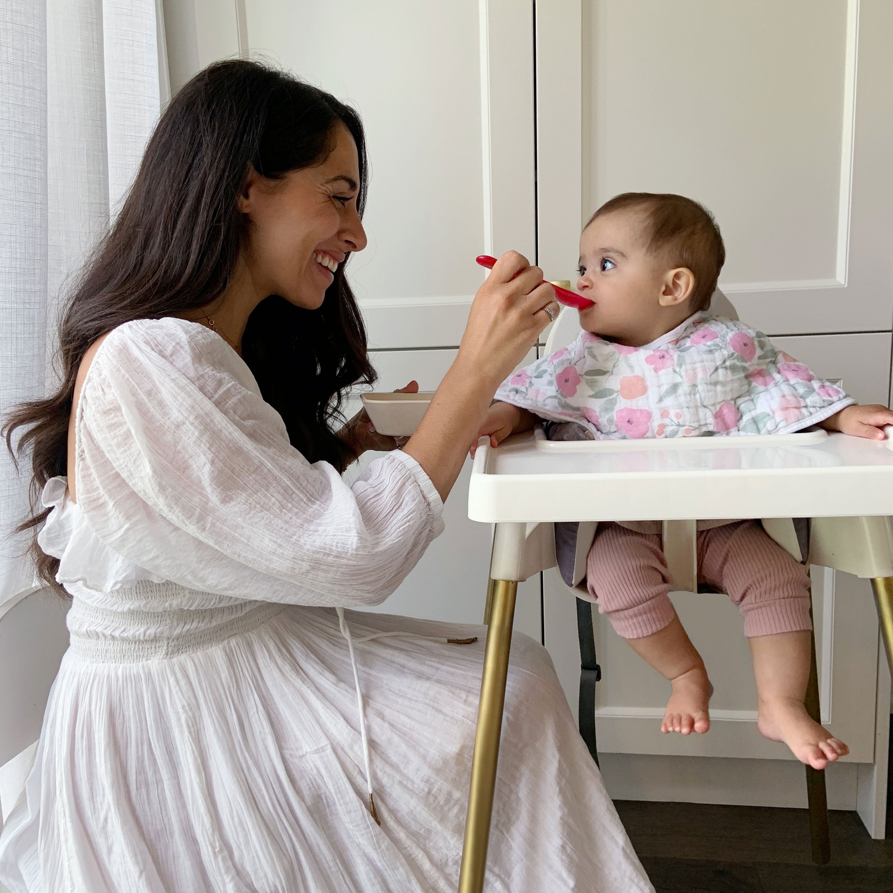 A+A Cotton Muslin Burpy Bibs 2pk - Ma Fleur