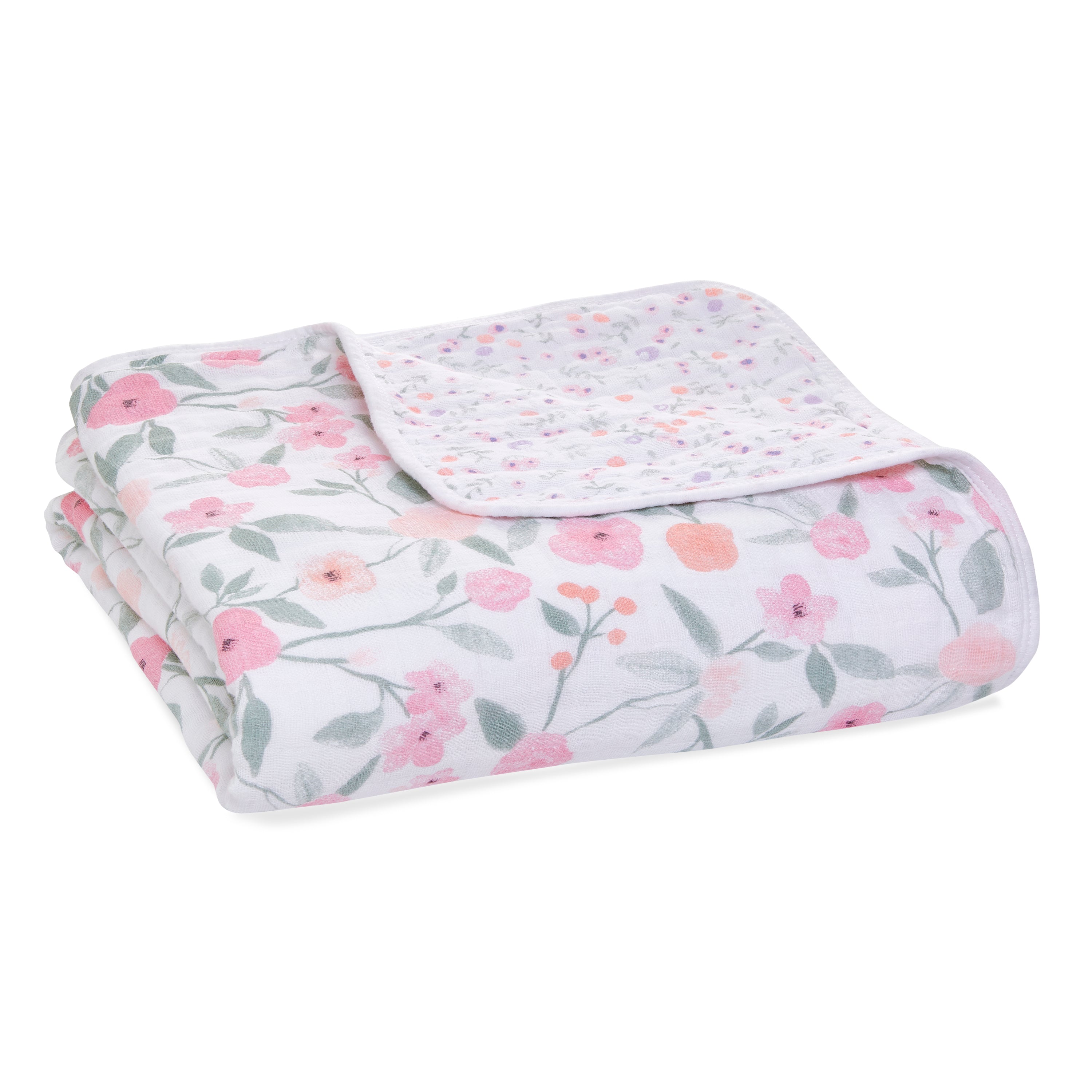 A+A Cotton Muslin Blanket - Keep Rising - Ma Fleur - Garden Party