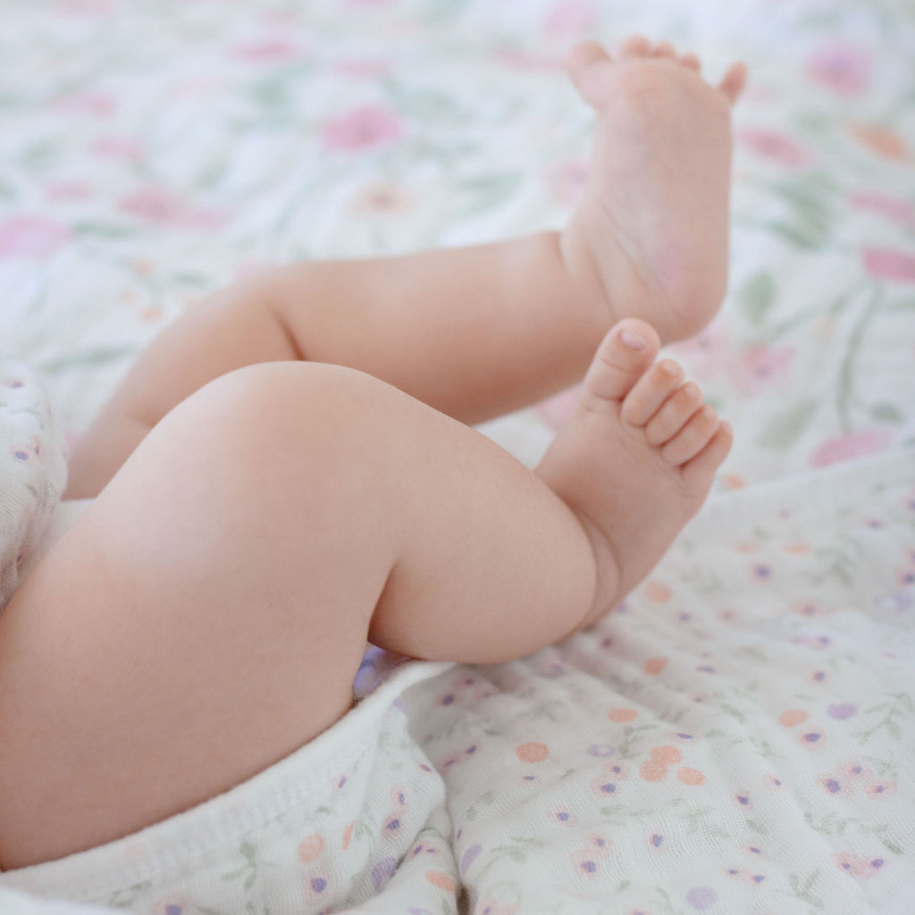 A+A Cotton Muslin Blanket - Keep Rising - Ma Fleur - Garden Party