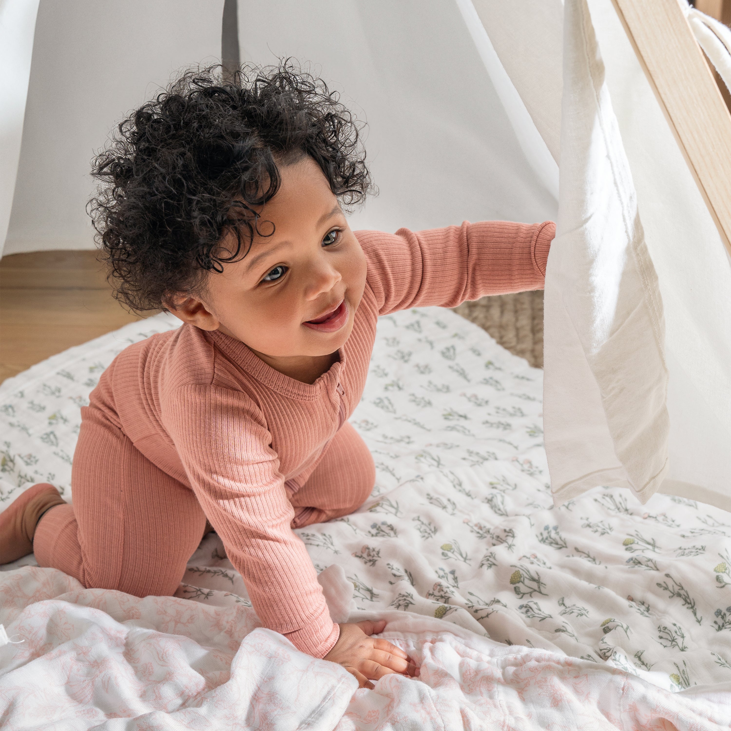 A+A Silky Soft Blanket - French Floral