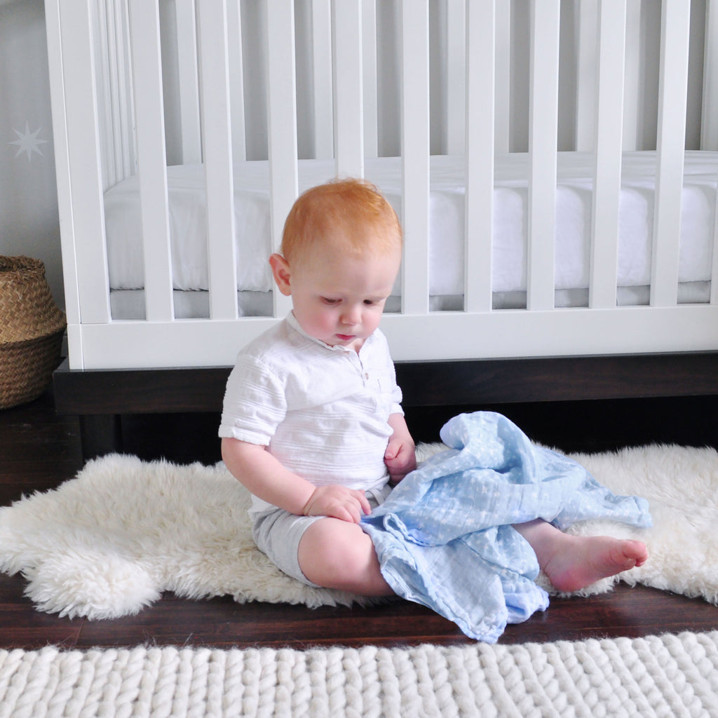 A+A Cotton Muslin Squares 3pk - Rising Star
