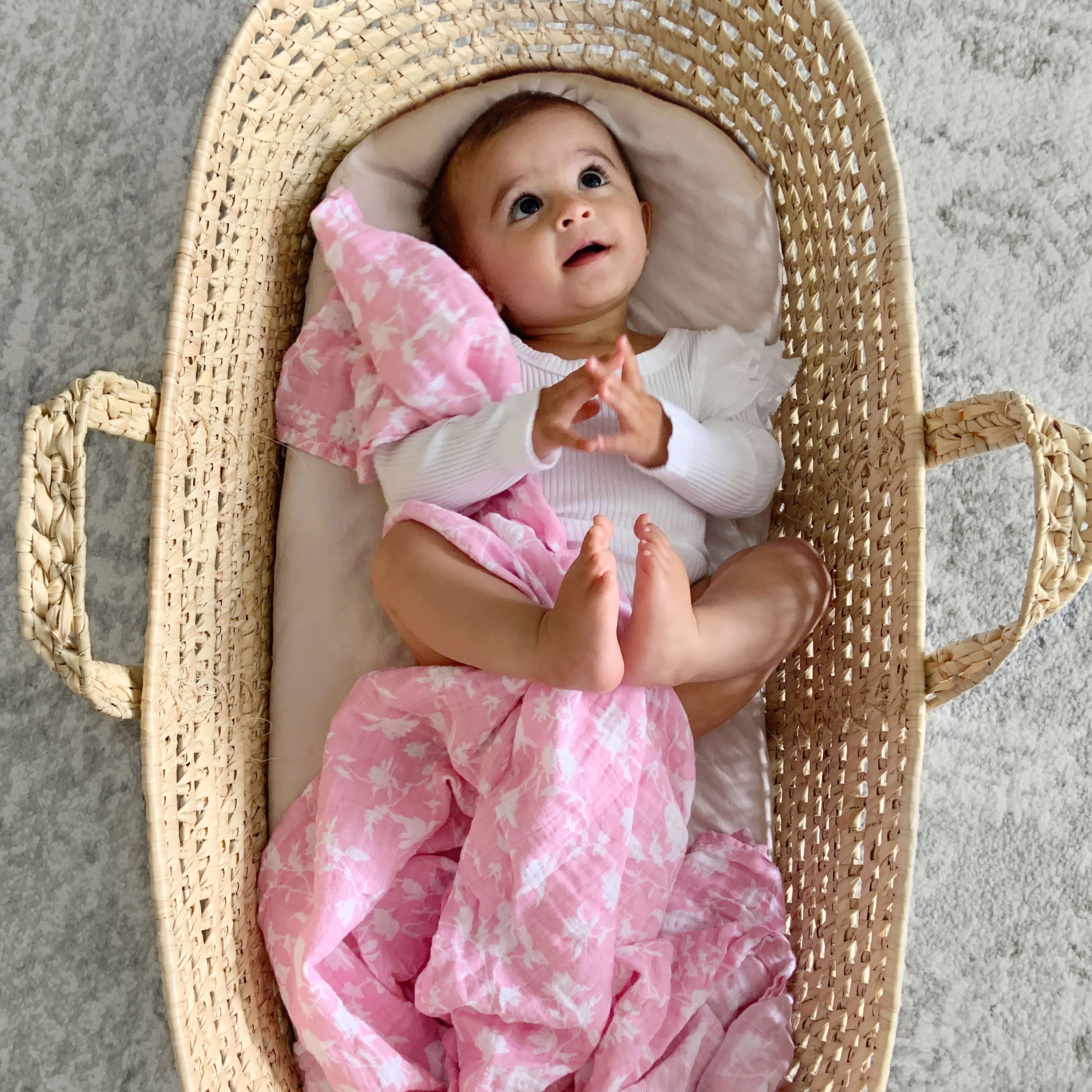 A+A Cotton Muslin Swaddle 2pk - Ma Fleur