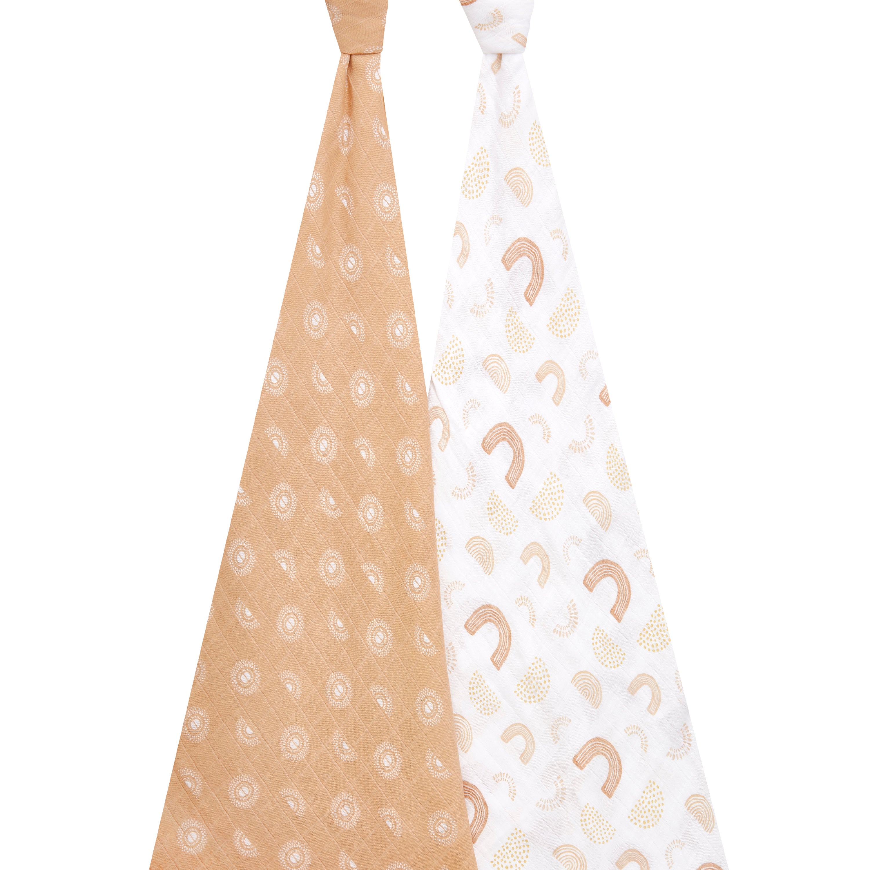 A+A Cotton Muslin Swaddle 2pk - Keep Rising