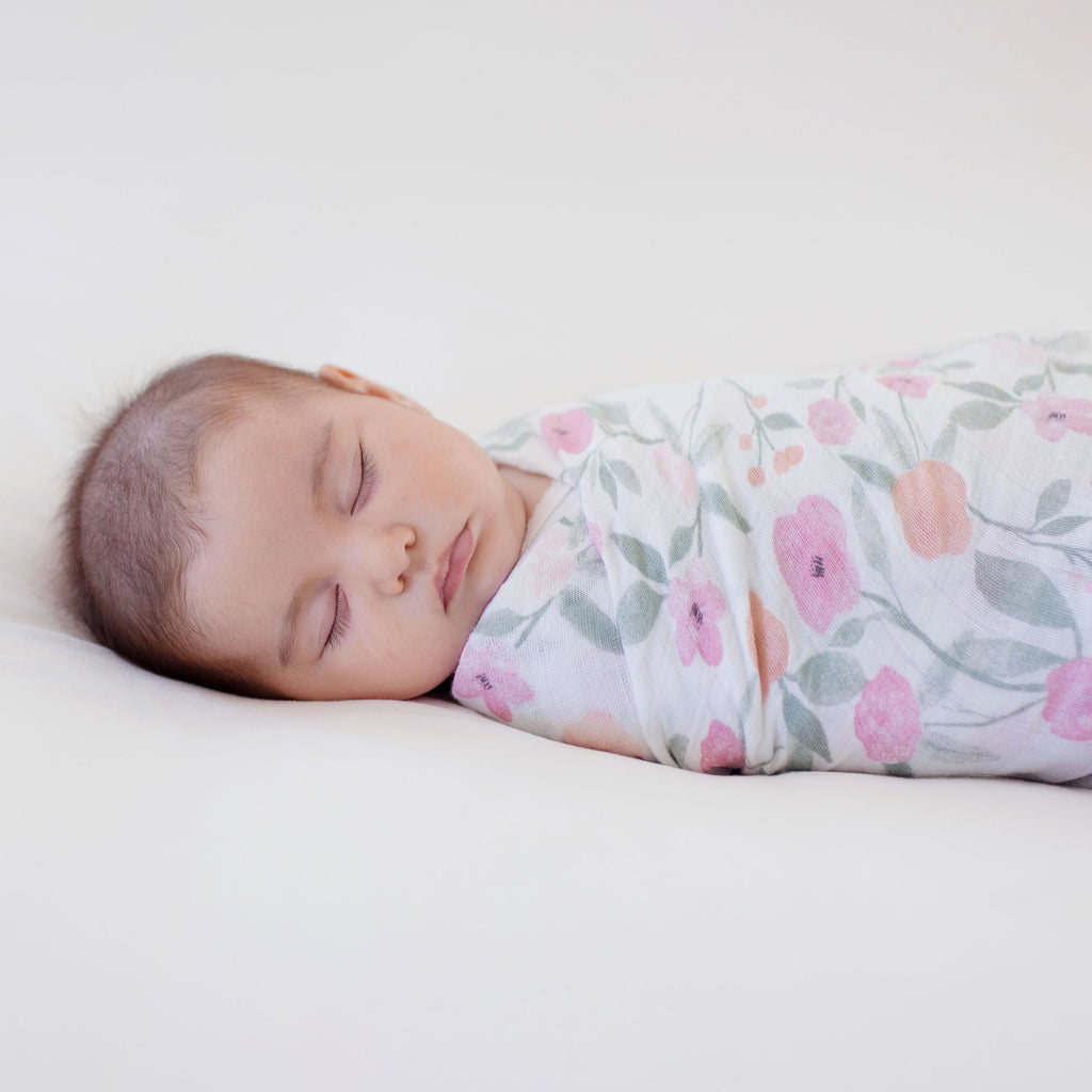 A+A Cotton Muslin Swaddle 4pk - Ma Fleur