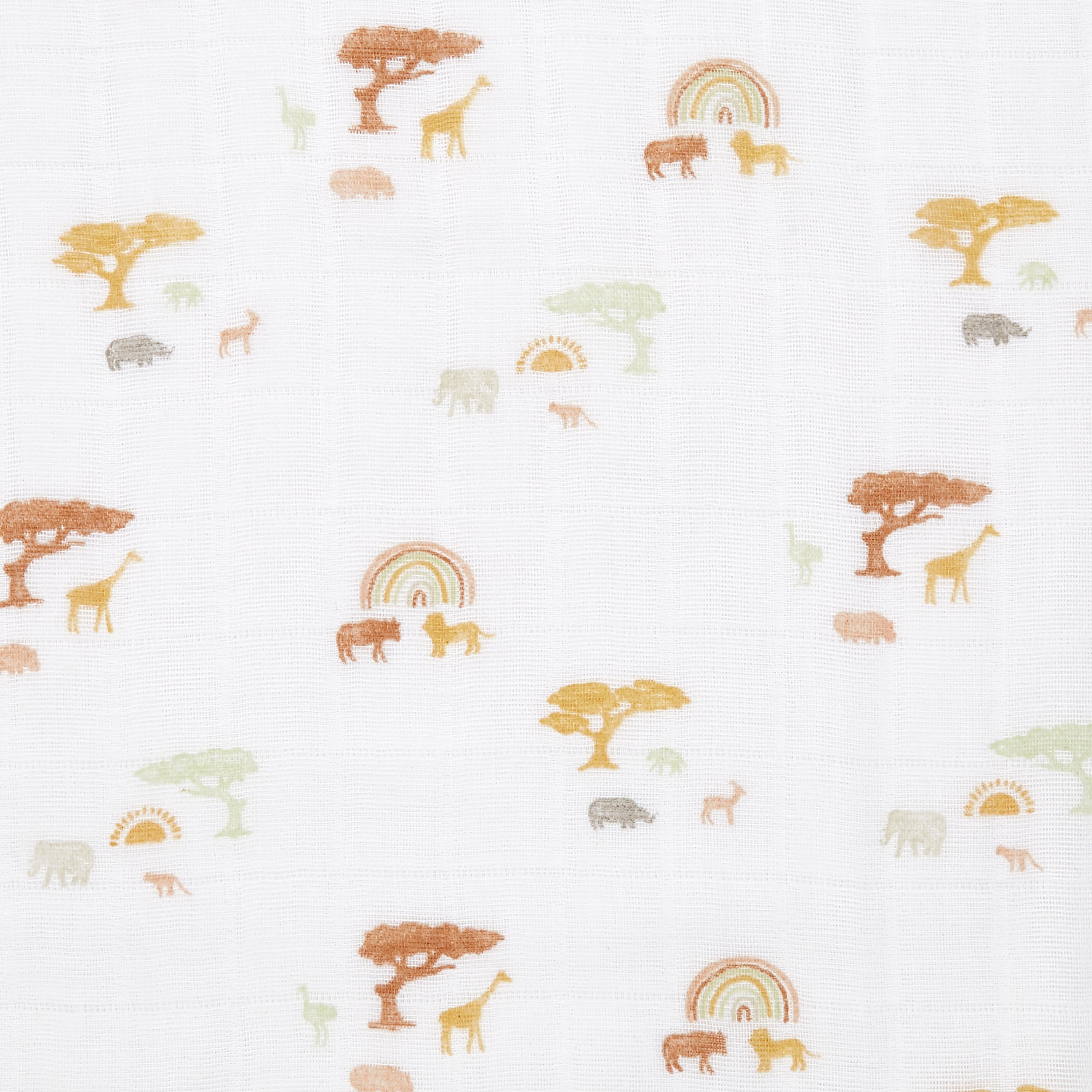 A+A Cotton Muslin Swaddle 4pk - Keep Rising