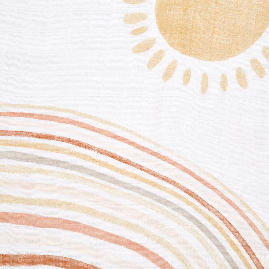 A+A Cotton Muslin Swaddle 4pk - Keep Rising