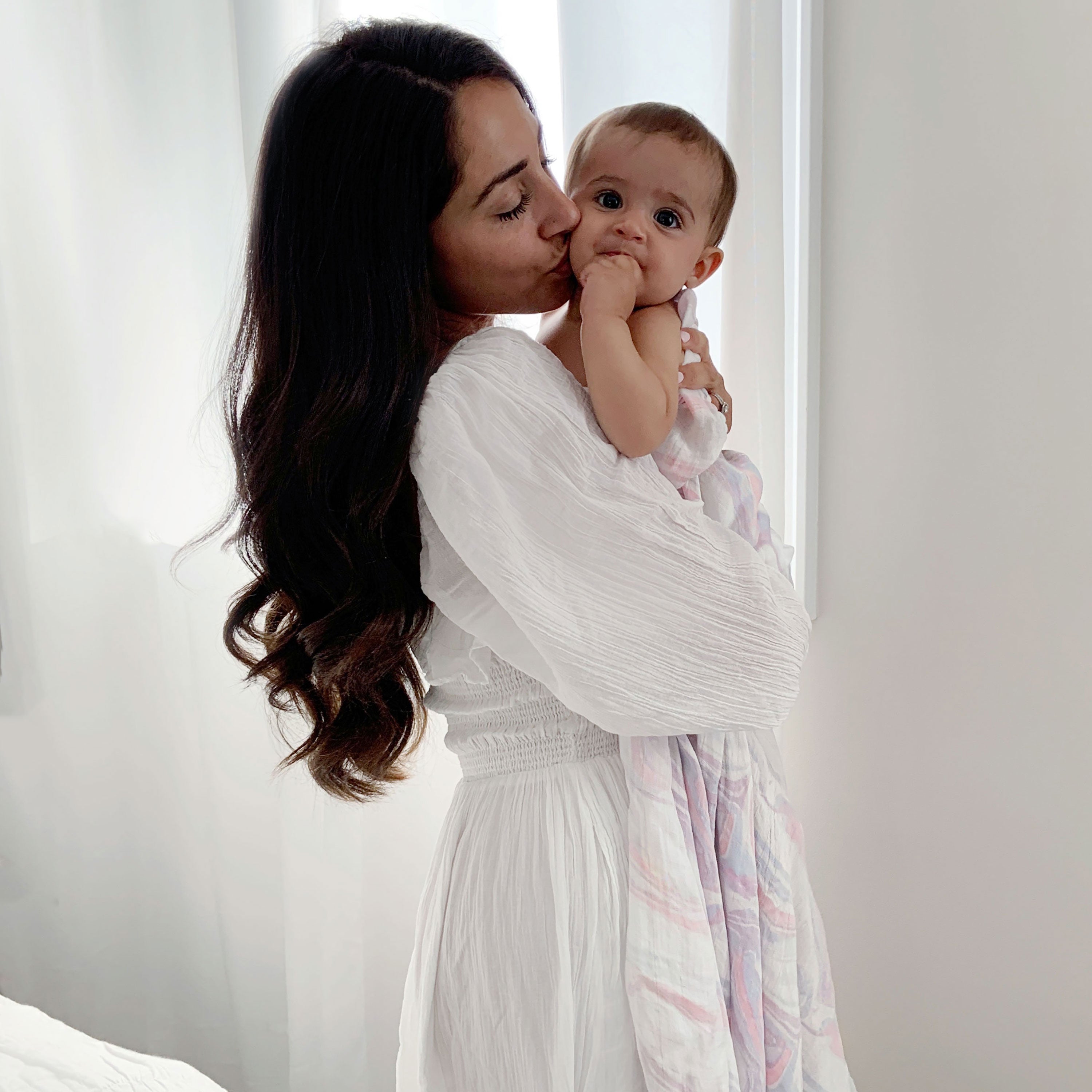 A+A Silky Soft Muslin Swaddle 3pk - Florentine