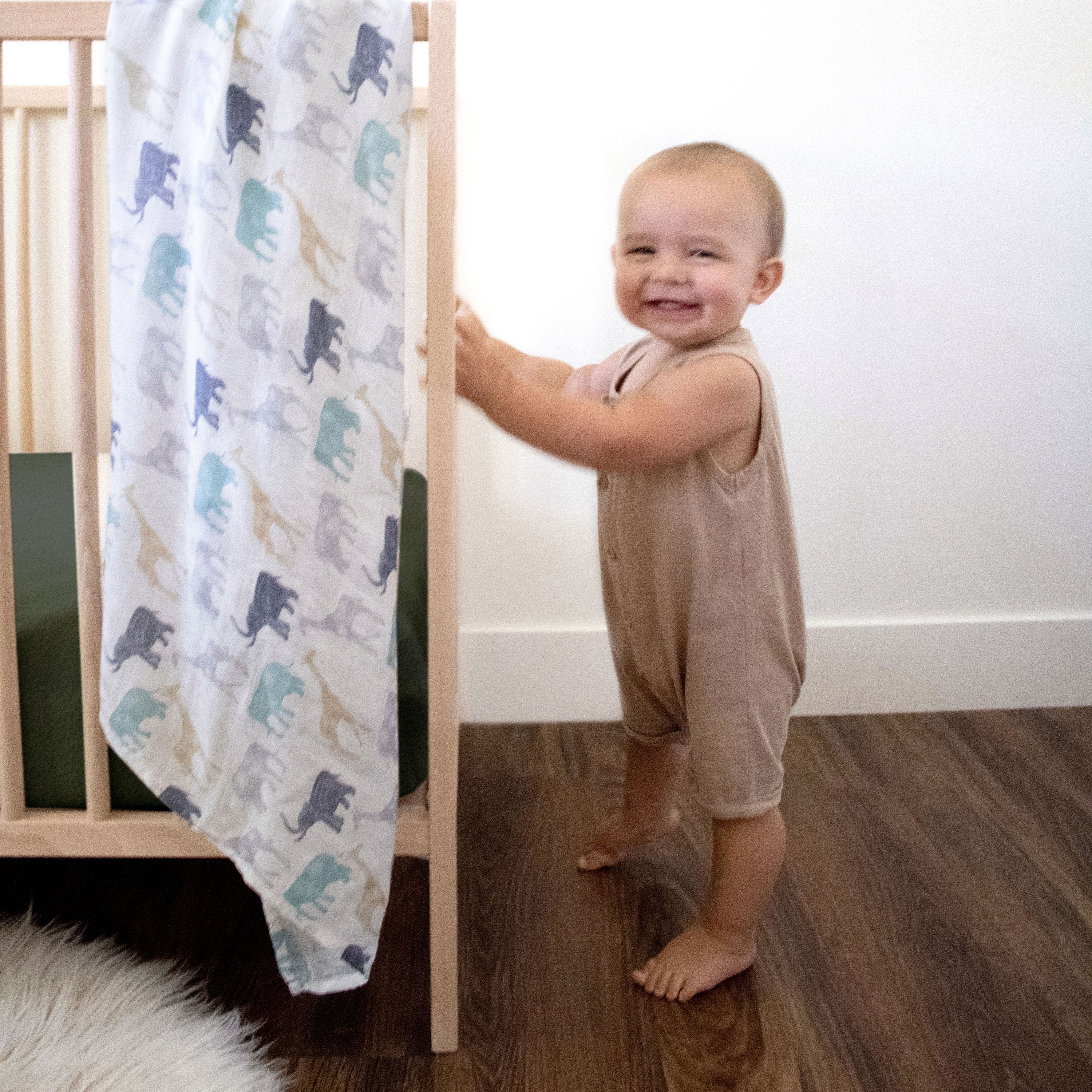 A+A Silky Soft Muslin Swaddle 3pk - Expedition