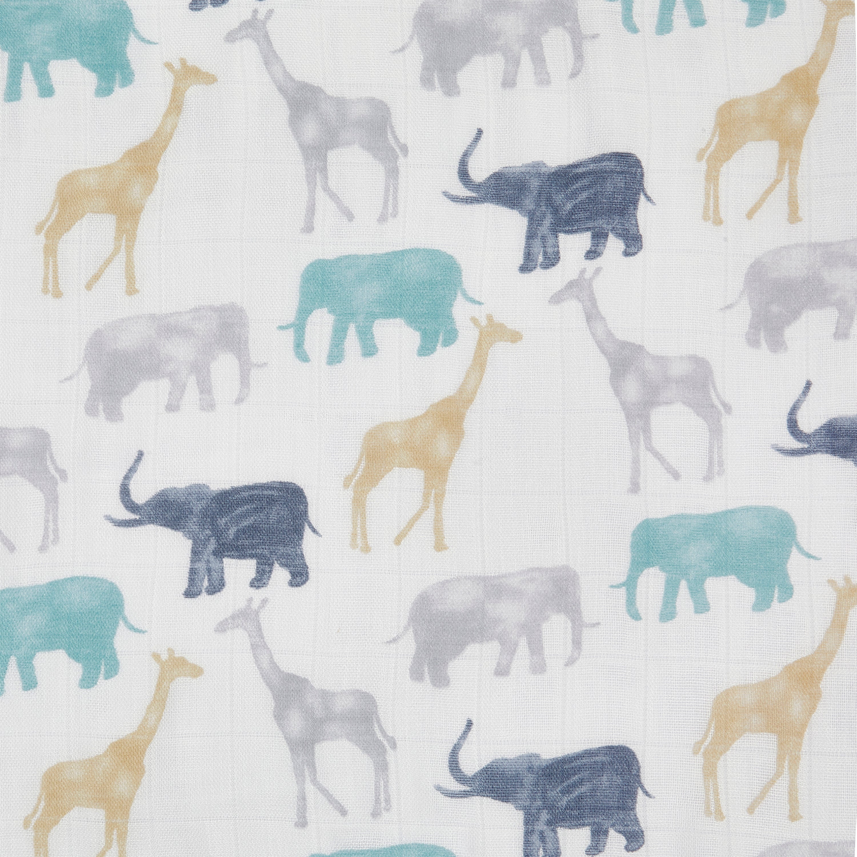 A+A Silky Soft Muslin Swaddle 3pk - Expedition