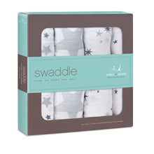 Load image into Gallery viewer, aden + anais twinkle 4 pack swaddles