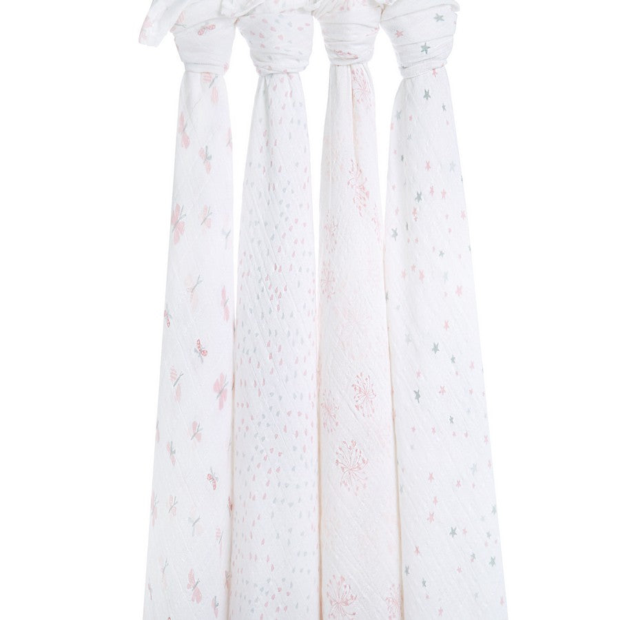 aden + anais lovely 4 pack swaddles