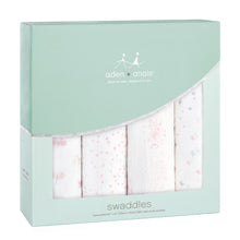 Load image into Gallery viewer, aden + anais lovely 4 pack swaddles