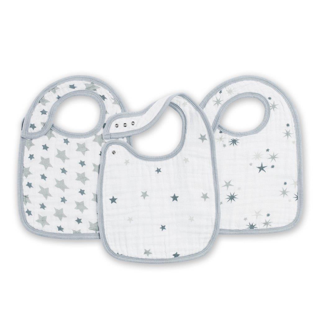 aden + anais twinkle 3 pack snap bib