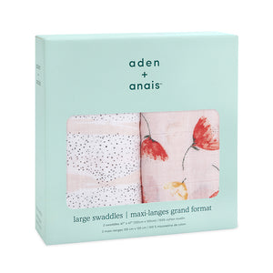 aden + anais 2 pack swaddles 'picked for you'