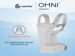 Omni Dream Baby Carrier - Pearl Grey