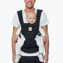 Load image into Gallery viewer, Omni 360 Baby Carrier All-In-One Cool Air Mesh - Onyx Black